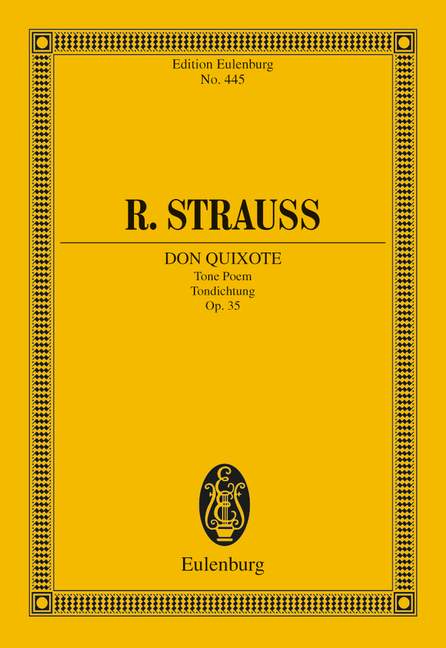 Strauss: Don Quixote Opus 35 (Study Score) published by Eulenburg